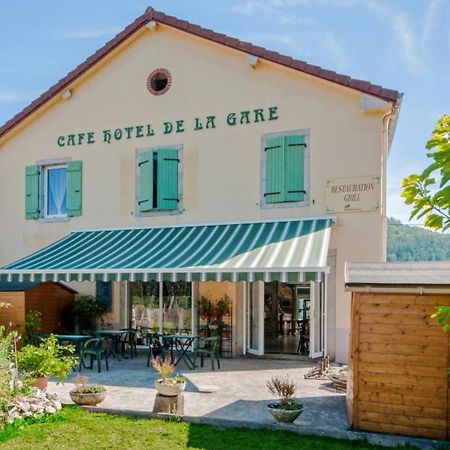 Cafe Hotel De La Gare Champagnole Exterior foto